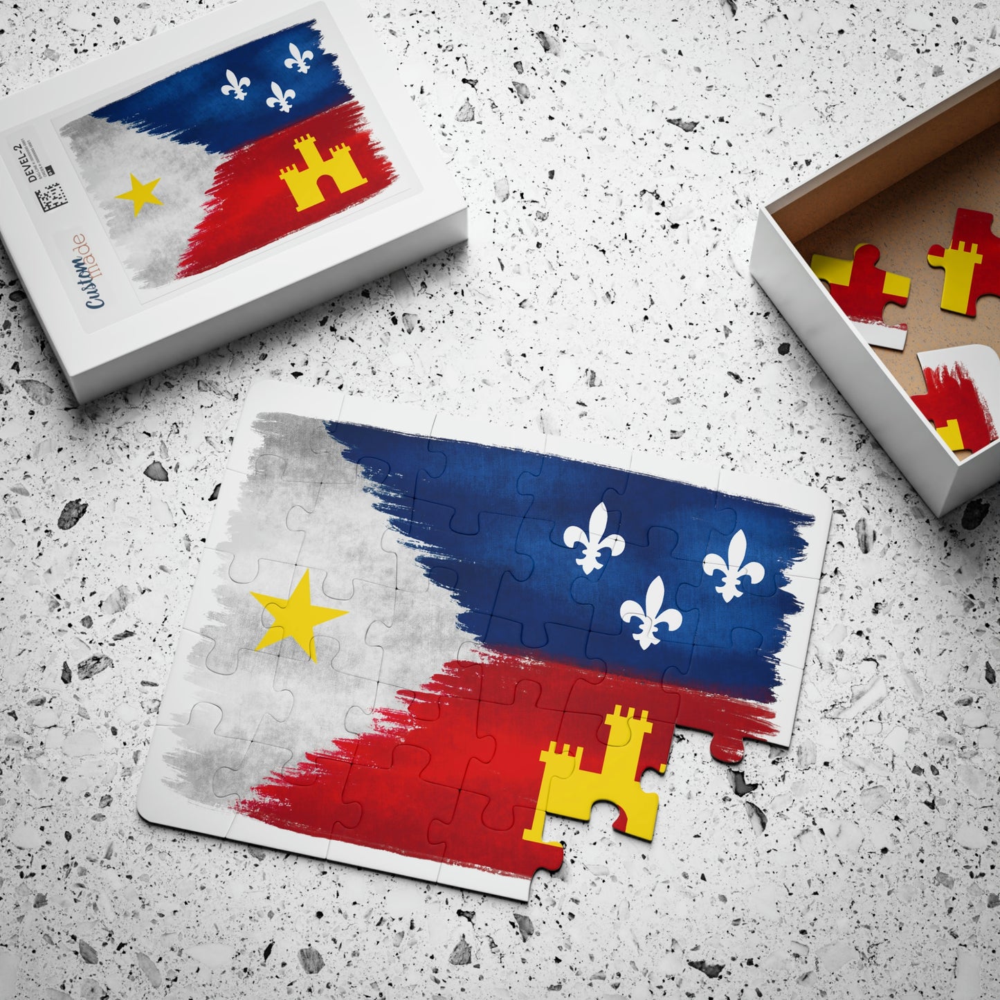 Acadiana Flag 30-piece Puzzle