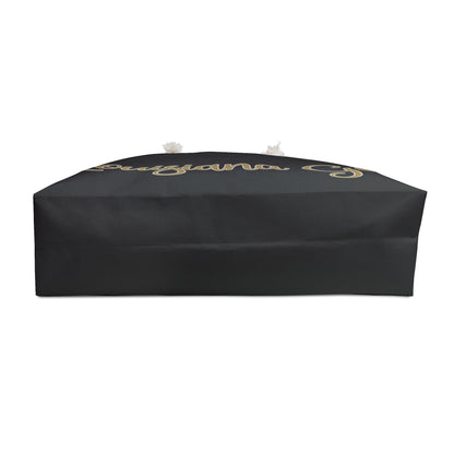 Louisiana Girl Weekender Bag - Black & Gold