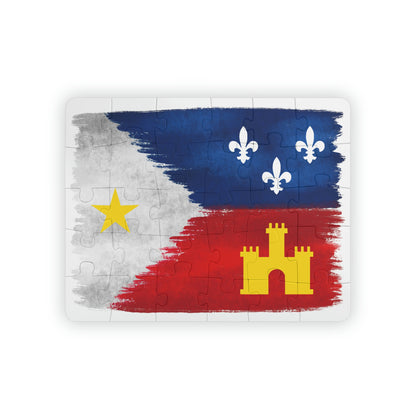 Acadiana Flag 30-piece Puzzle