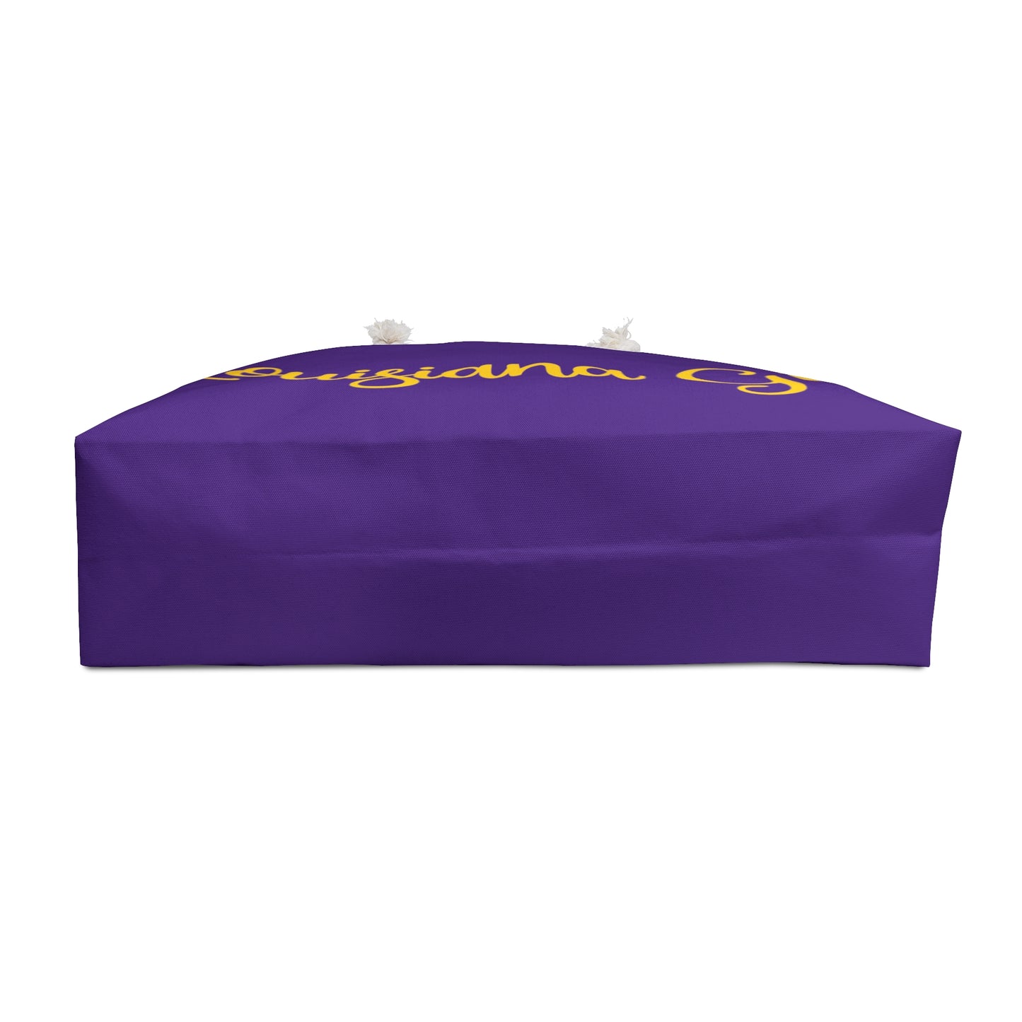 Louisiana Girl Weekender Bag - Purple & Gold