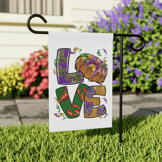 Louisiana LOVE Garden Flag